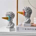 David Beeldje met IJs Home Decoratie Sculptuur