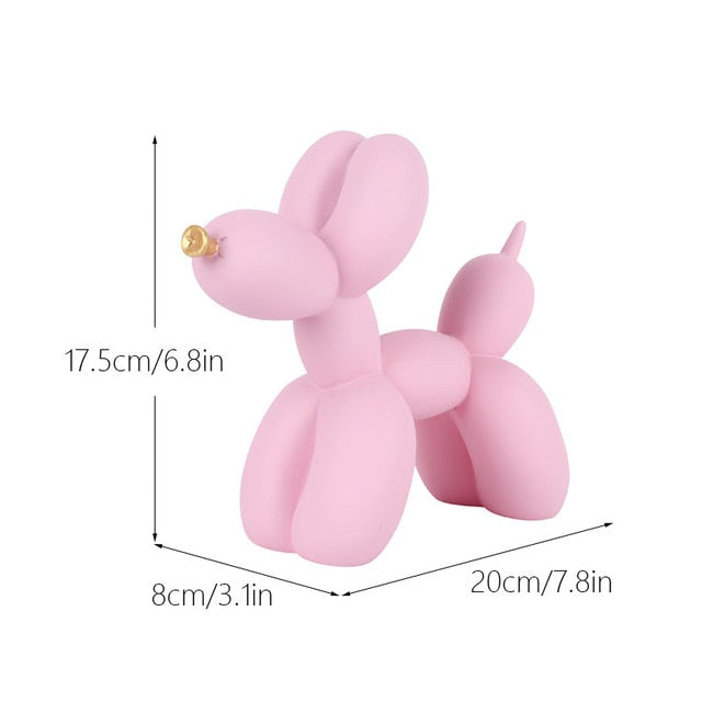 Luxueuze woondecoratie, balloondog decoratie, bureau accessoires, dierdecoratie, moderne populaire kunst, Noorse beelden
