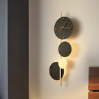 Moderne LED Klok Wandlamp - Stijlvolle Wandgemonteerde Verlichting voor Slaapkamer, Woonkamer en Huishouddecoratie