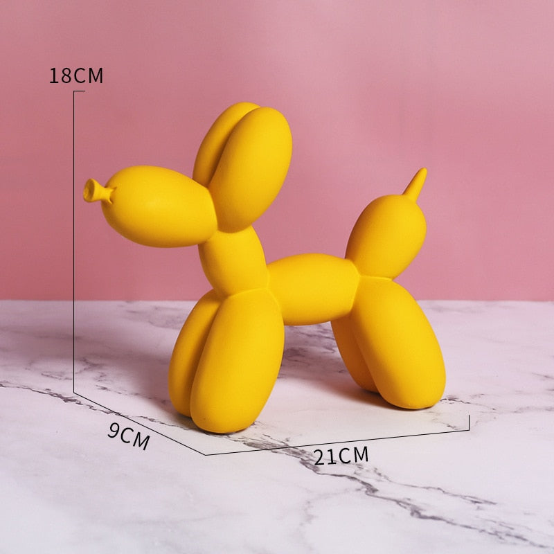 Luxueuze woondecoratie, balloondog decoratie, bureau accessoires, dierdecoratie, moderne populaire kunst, Noorse beelden