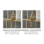 Moderne Figurines Abstracte Woondecoratie Sculptuur