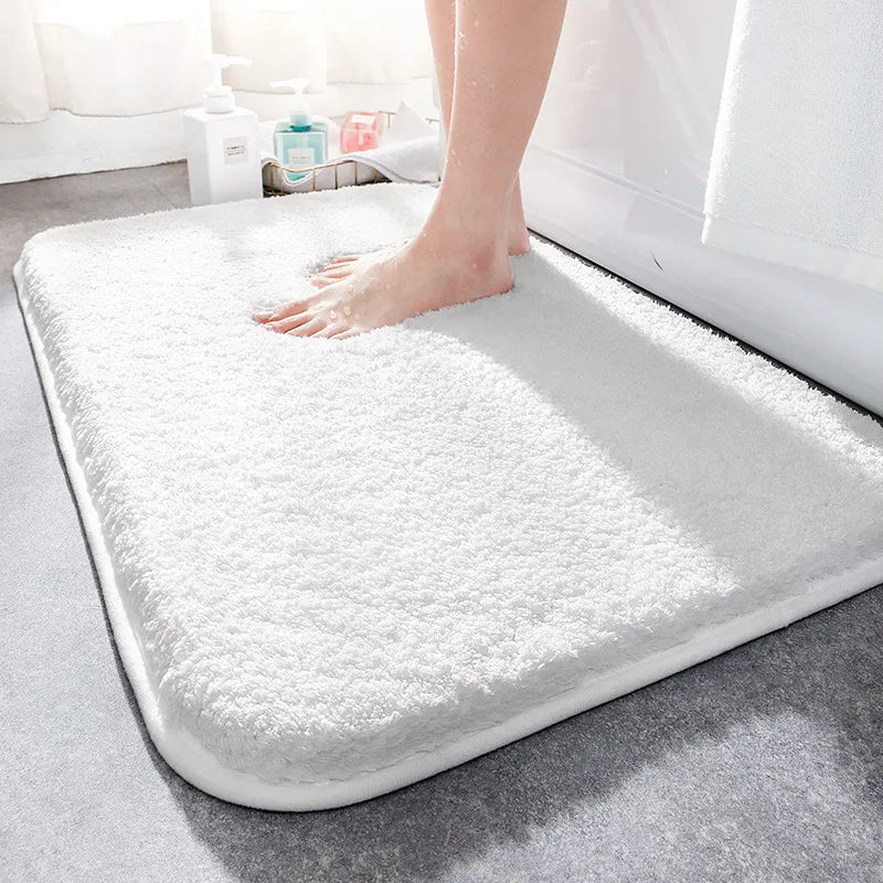 SoftStep Luxe Badmat – Extra Dikke Microfiber Mat met Anti-Slip en Hoge Absorptie