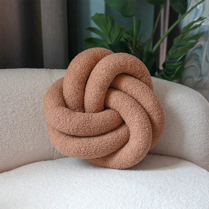 Nordic Cotton Boucle Knopenkussen | Troscana