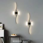 Moderne LED Wandlamp - Dimbare Op- en Neerwaartse Wandlamp voor Slaapkamer, Woonkamer en Interieur Ruimtes