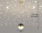 Home Decor Gangpad Aisle Plafondlamp - Sterrenachtige Sfeer LED Plafond Hanglamp
