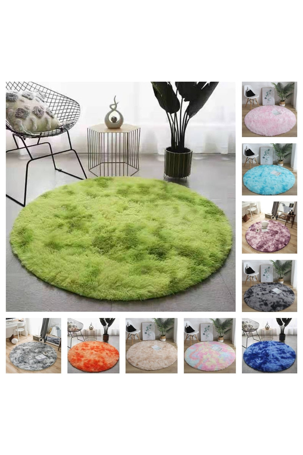 Fluffy Rond Vloerkleed
