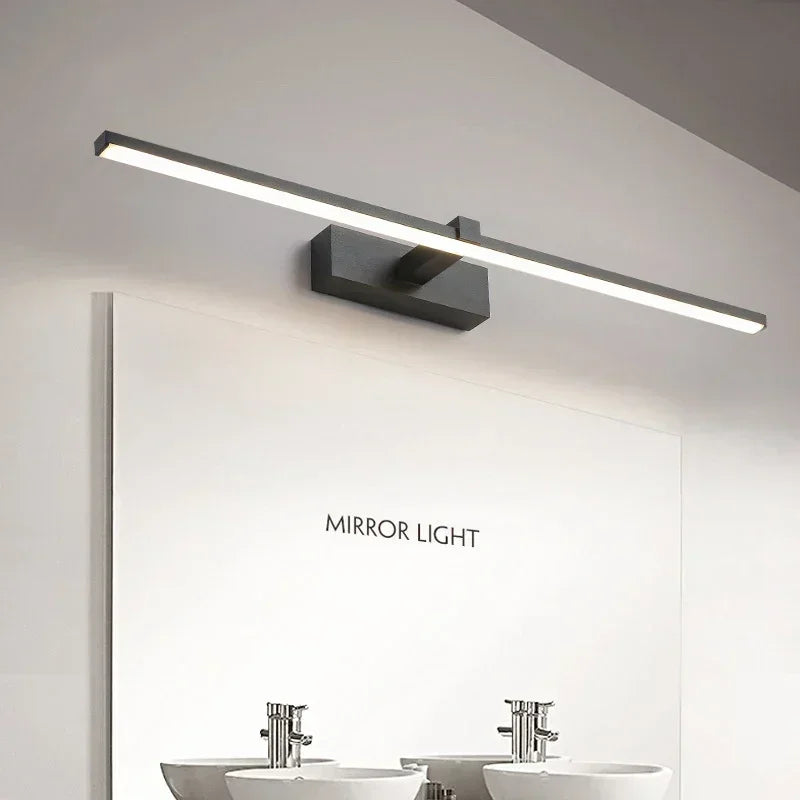 Moderne LED Wandlamp - Driekleurige Badkamer Wandlamp met Aluminium Afwerking voor Spiegel, Bad en Huisdecor