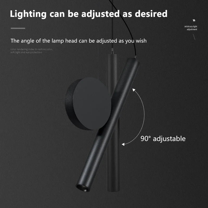 Moderne LED Hanglamp – Verstelbare Kabel voor Slaapkamer, Woonkamer en Studiekamer