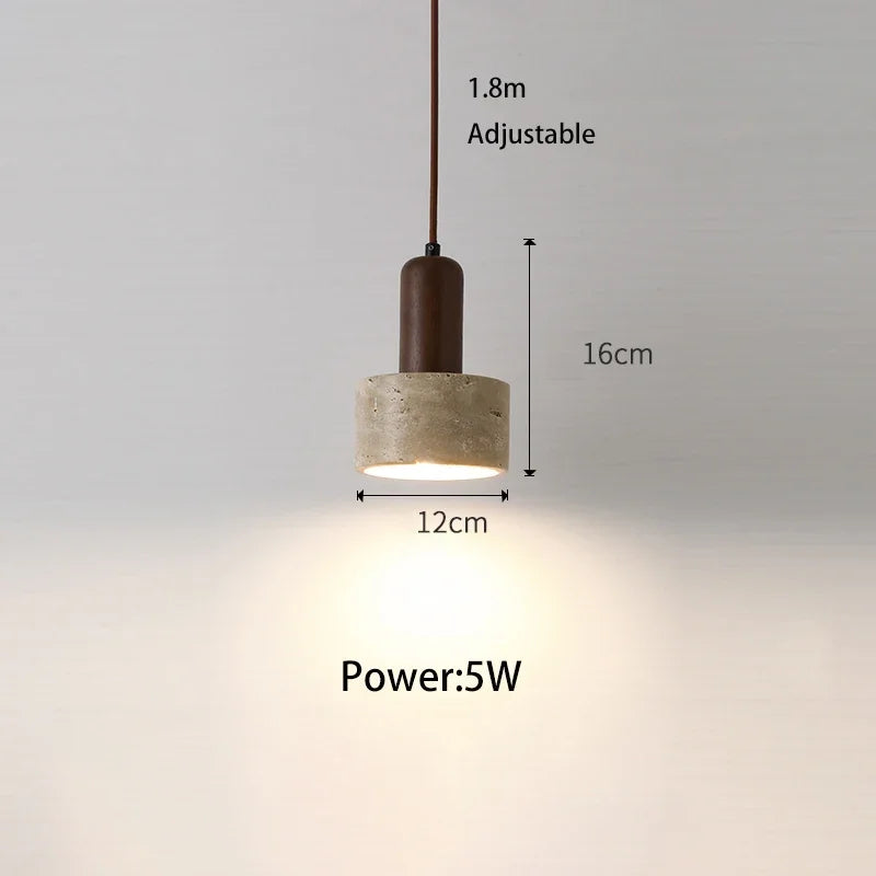 Moderne LED Pendelarmatuur – Nordic Hanglamp voor Slaapkamer, Woonkamer en Hotel met E27 Lamp