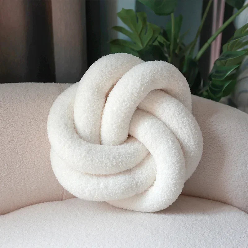Nordic Cotton Boucle Knopenkussen | Troscana