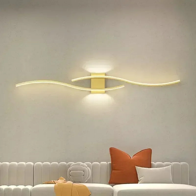 Moderne LED Wandlamp - Dimbare Op- en Neerwaartse Wandlamp voor Slaapkamer, Woonkamer en Interieur Ruimtes