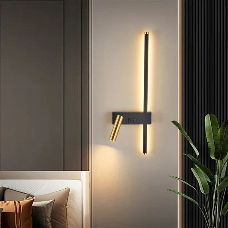 Moderne LED Wandlamp - Nordic Stijl voor Creatieve Thuisdecoratie