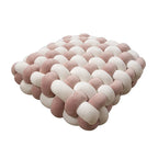 Chunky Woven Knot Cushion | Troscana
