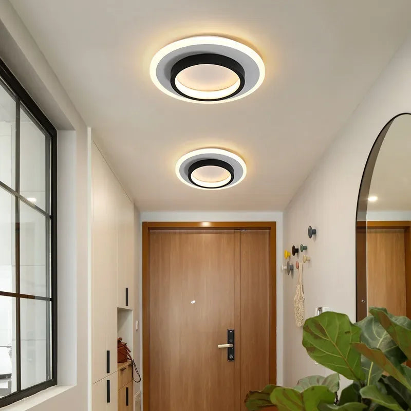 Moderne LED Plafondlamp - Vierkante Plafondlichtarmatuur voor Woonkamer, Trap, Gang en Meer