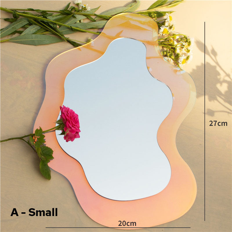 Acryl Bloemen Spiegel |