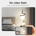 Nordic Glass LED Hanglamp – 3-Kleur Temperatuur, 1-Weg Hanglamp voor Eetkamer, Slaapkamer en Woonkamer Decor (5-10 m² Dekking)