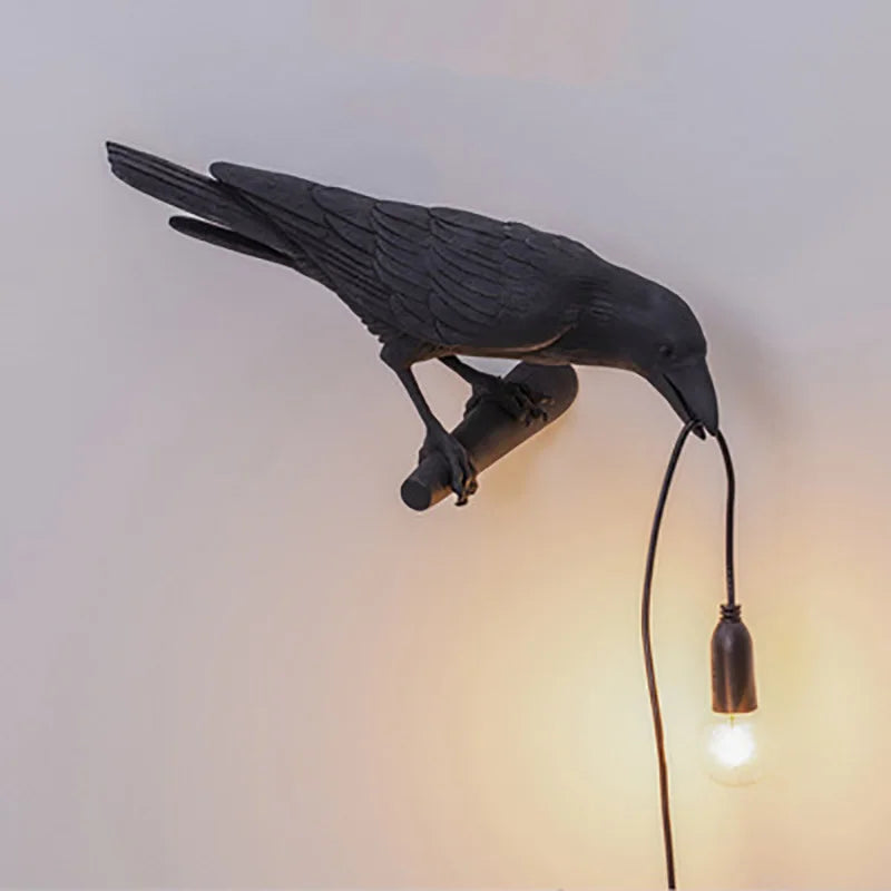 Moderne Lucky Bird Tafellamp – Creatief Houten Dier Ontwerp voor Slaapkamer en Woonkamer