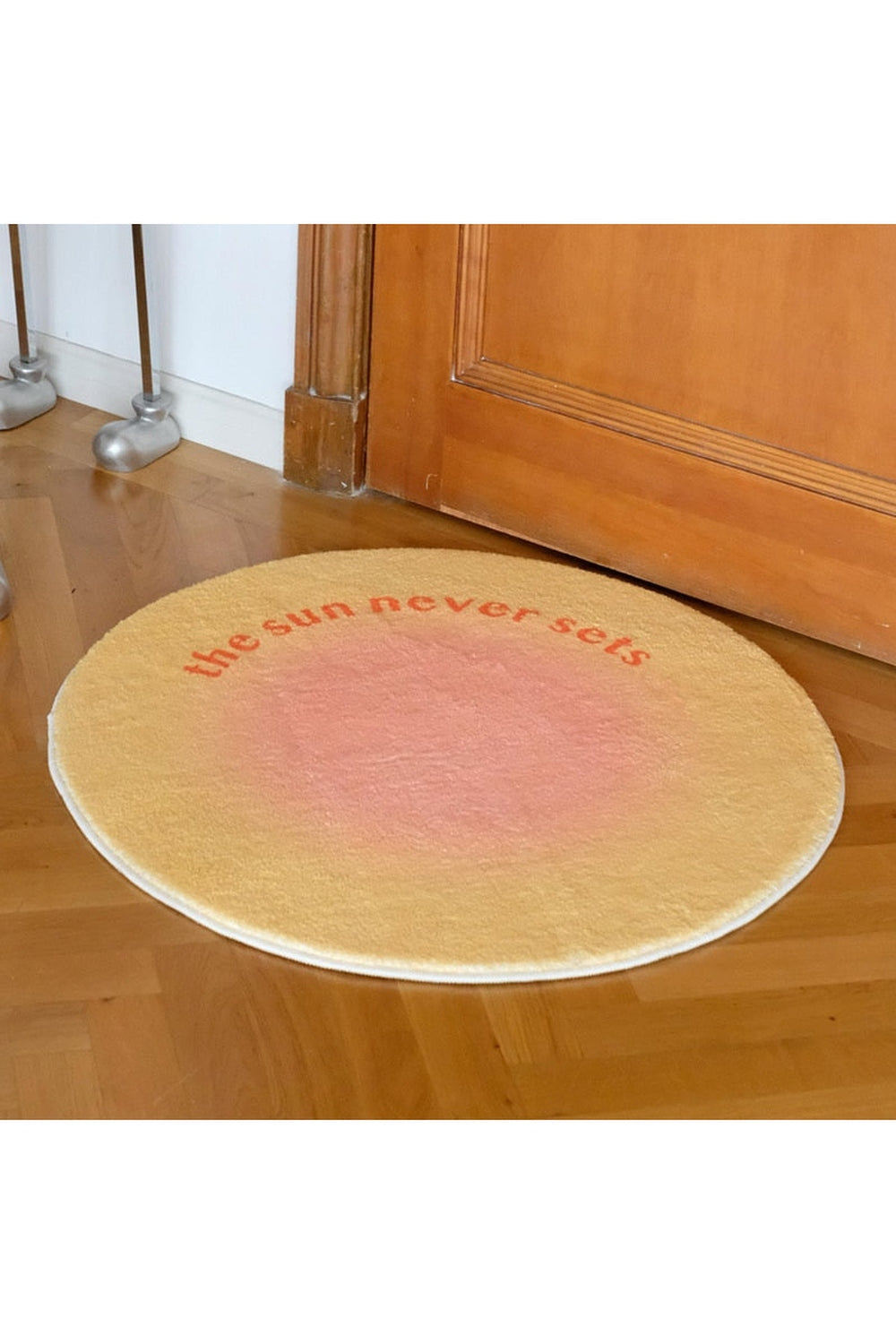 Slaapkamer ronde vloerkleed