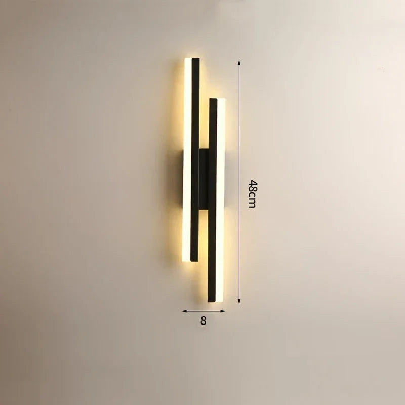 Moderne LED Wandlamp Strip Licht: Strakke en Stijlvolle Verlichting