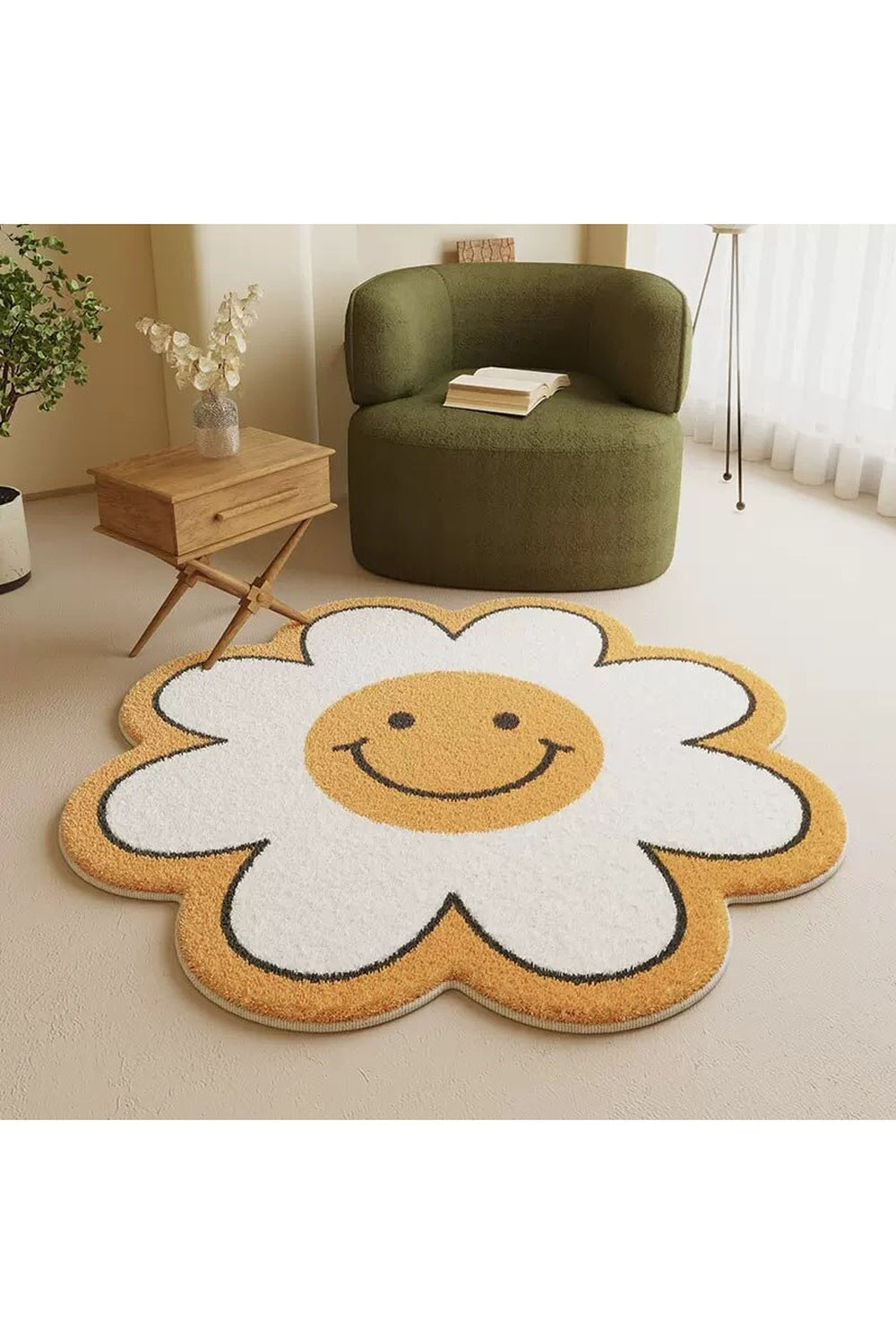 Bloemdecoratie Tapijt