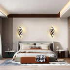 Moderne LED Wandlamp – Gebogen Spiraal Ontwerp Wandlamp voor Woonkamer, Slaapkamer, Gang en Thuisdecor