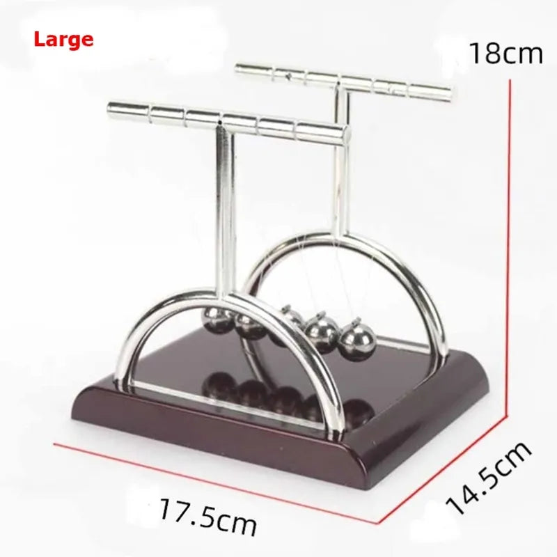 Newton Pendulum Bal, dat voortdurende beweging vertegenwoordigt