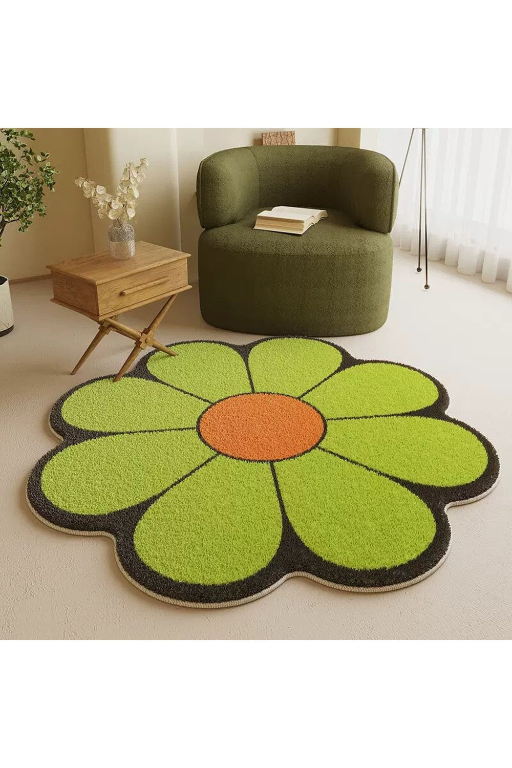 Bloemdecoratie Tapijt