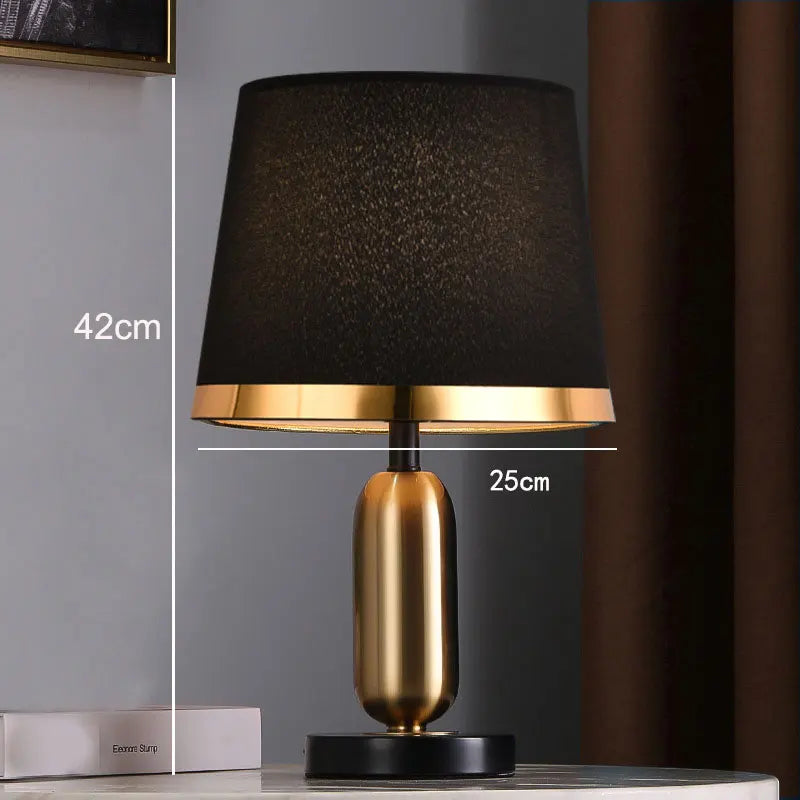 Europese Retro Slaapkamer Nachttafel Lamp - Moderne Amerikaanse Decoratieve Verlichtingsarmatuur