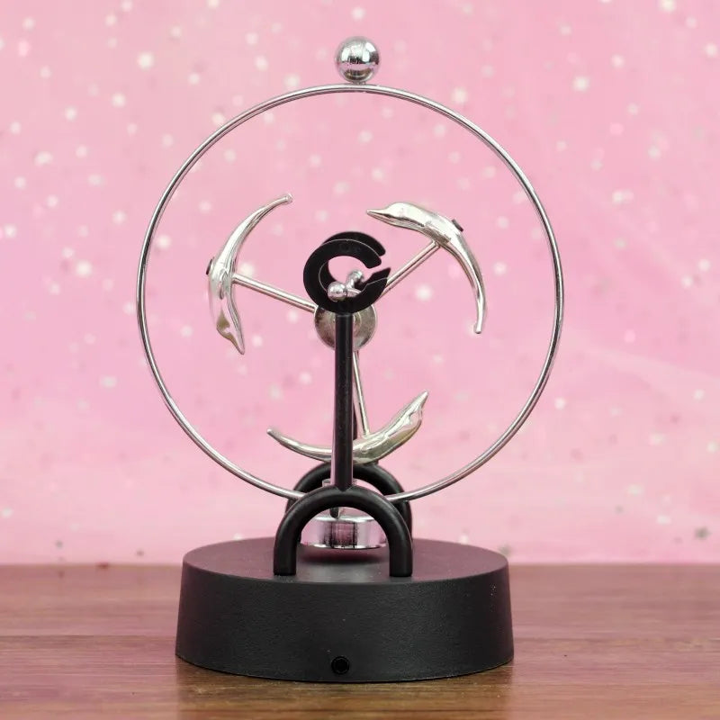 Newton Pendulum Bal, dat voortdurende beweging vertegenwoordigt