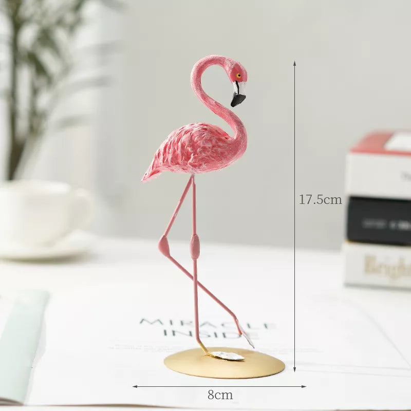 Noordse Flamingo Figuren Beeld Standbeeld Sculptuur Woonkamer Kantoor Bruiloft Feest Ornamenten Thuis Decoratie Accessoires