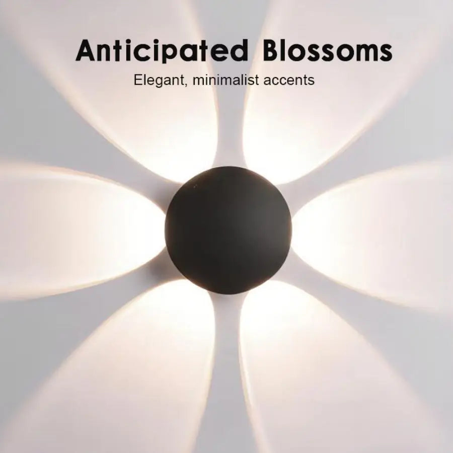 Zwarte Prism Ambient Minimal Wandlamp
