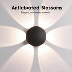 Zwarte Prism Ambient Minimal Wandlamp