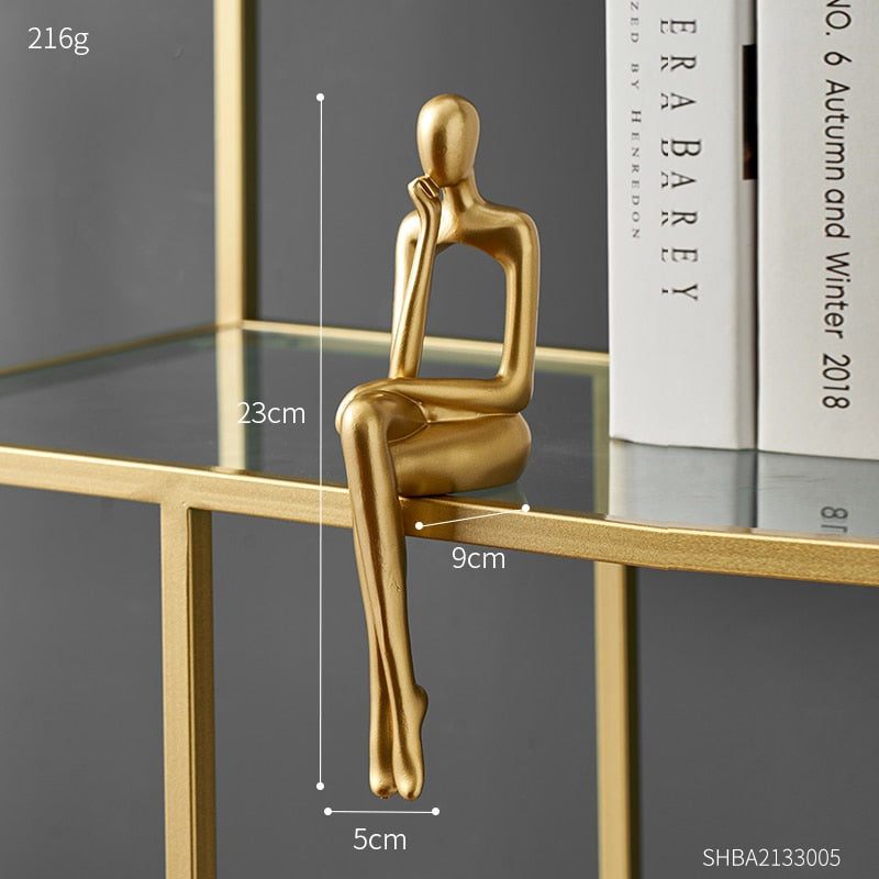 Moderne Figurines Abstracte Woondecoratie Sculptuur