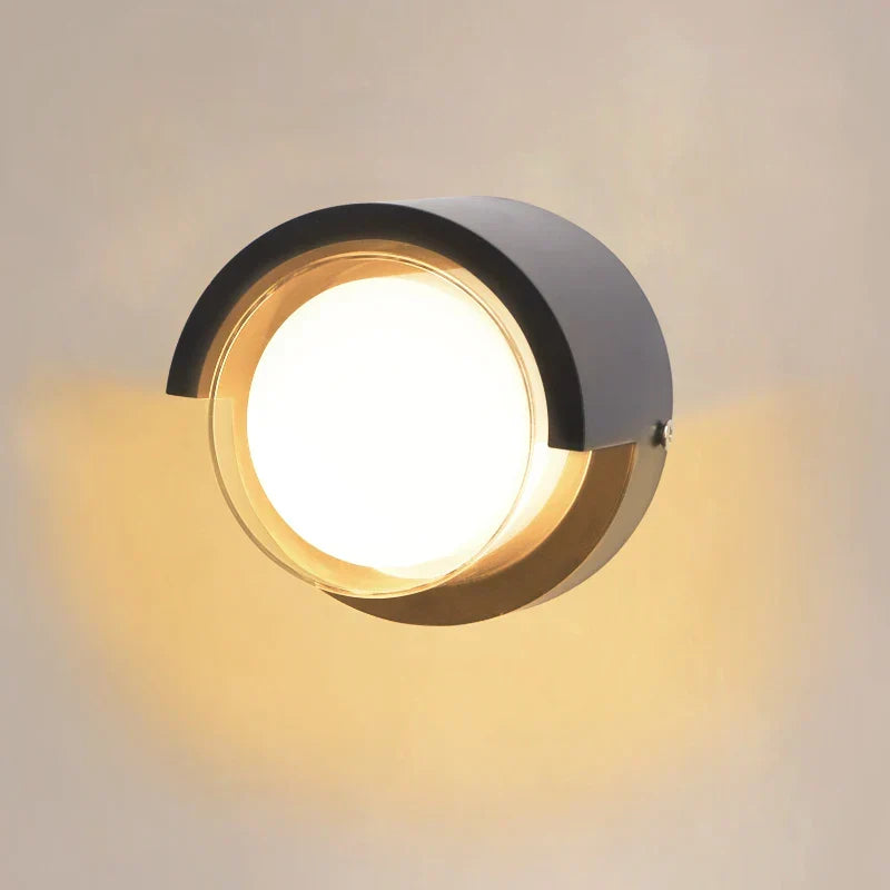 Moderne LED Buiten Wandlamp – Waterdichte Porch en Balkon Wandlamp voor Thuis Tuin, IP55 Gecertificeerd
