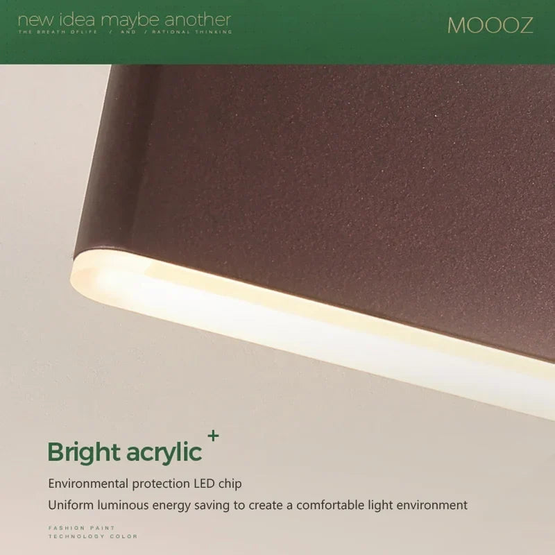 Moderne LED Wandlamp – Draaibare Aluminium Wandlamp voor Woonkamer, Slaapkamer, Eetkamer en Huisdecoratie – Op & Neer Binnen Wandlamp