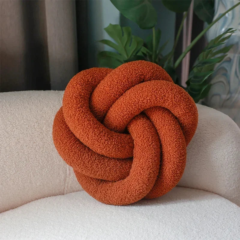 Nordic Cotton Boucle Knopenkussen | Troscana