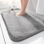 SoftStep Luxe Badmat – Extra Dikke Microfiber Mat met Anti-Slip en Hoge Absorptie