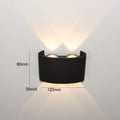 Lichaamsbewegingssensor Wandlamp Waterdicht Buitenshuis LED Wandlamp Op Neer Glanzende Lampen Tuin Yard Inductie Gang Wandlamp