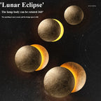 Moderne Eclipse Wandlamp - Ronde LED Wandlamp voor Slaapkamer, Gang, Corridor en Woonkamer