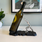 Wijnfleshouder - VinoLux - Premium ontwerp - Luxueuze blikvanger