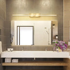 Moderne Gouden LED Wandlamp – Badkamerspiegellicht met Touch-schakelaar voor Slaapkamer, Woonkamer en Vanity Verlichting