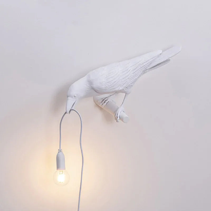 Moderne Lucky Bird Tafellamp – Creatief Houten Dier Ontwerp voor Slaapkamer en Woonkamer