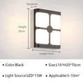 Moderne LED Buiten Wandlamp – Waterdichte Tuinwandlamp, Wandverlichting voor Gang, Balkon en Ingang Decor