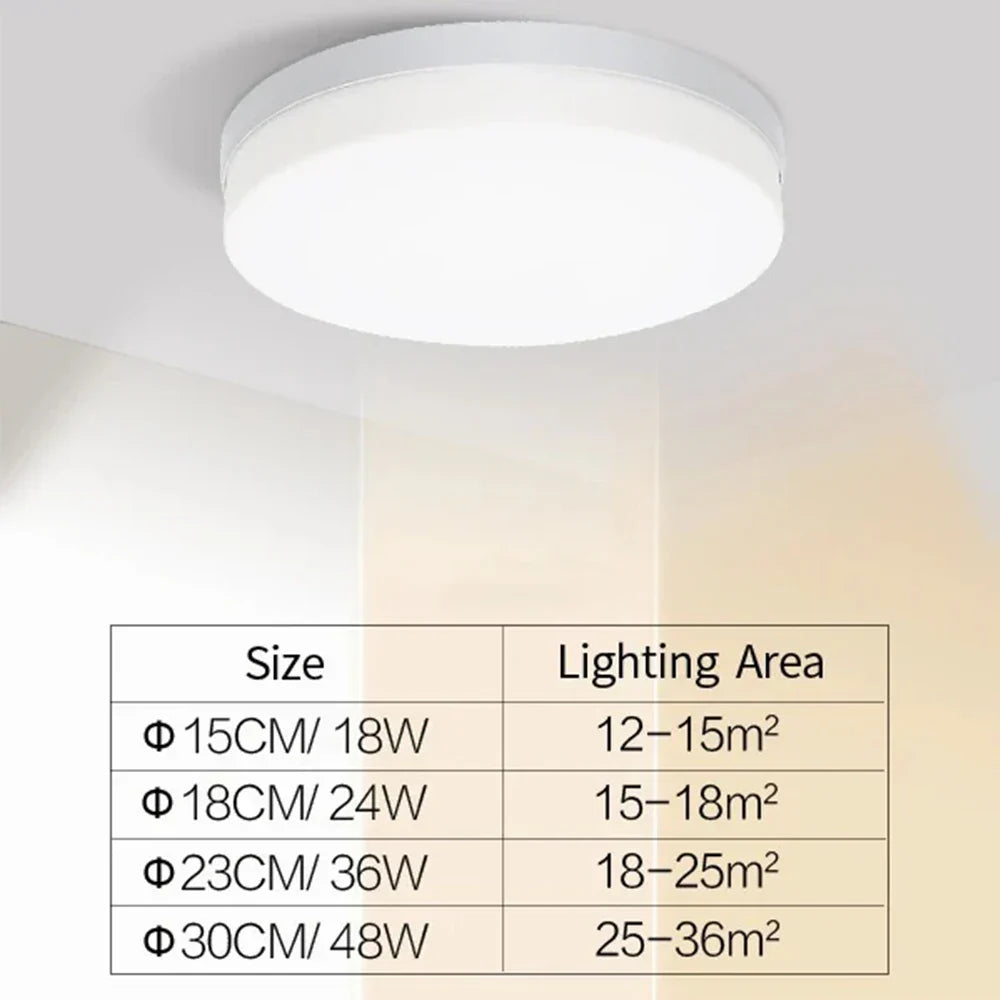 IRALAN Ultra-Dunne Ronde LED Plafondlamp