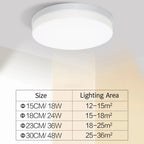 IRALAN Ultra-Dunne Ronde LED Plafondlamp