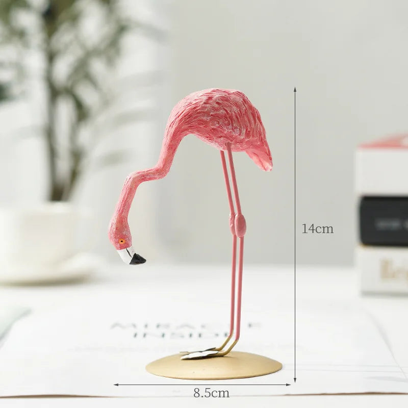 Noordse Flamingo Figuren Beeld Standbeeld Sculptuur Woonkamer Kantoor Bruiloft Feest Ornamenten Thuis Decoratie Accessoires