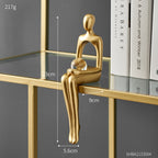 Moderne Figurines Abstracte Woondecoratie Sculptuur