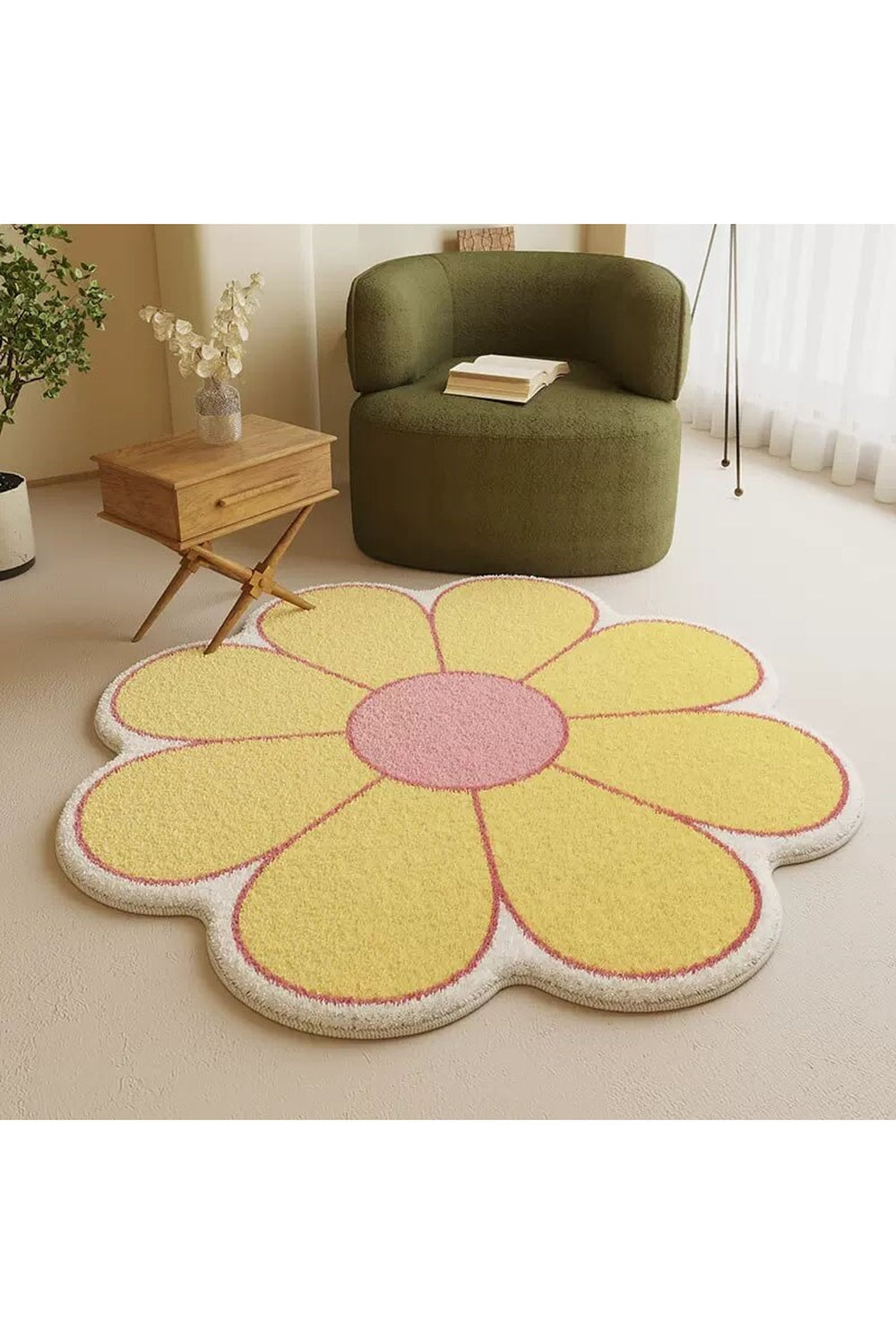 Bloemdecoratie Tapijt