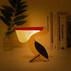 Charmante Houten Dieren LED Bedlampen