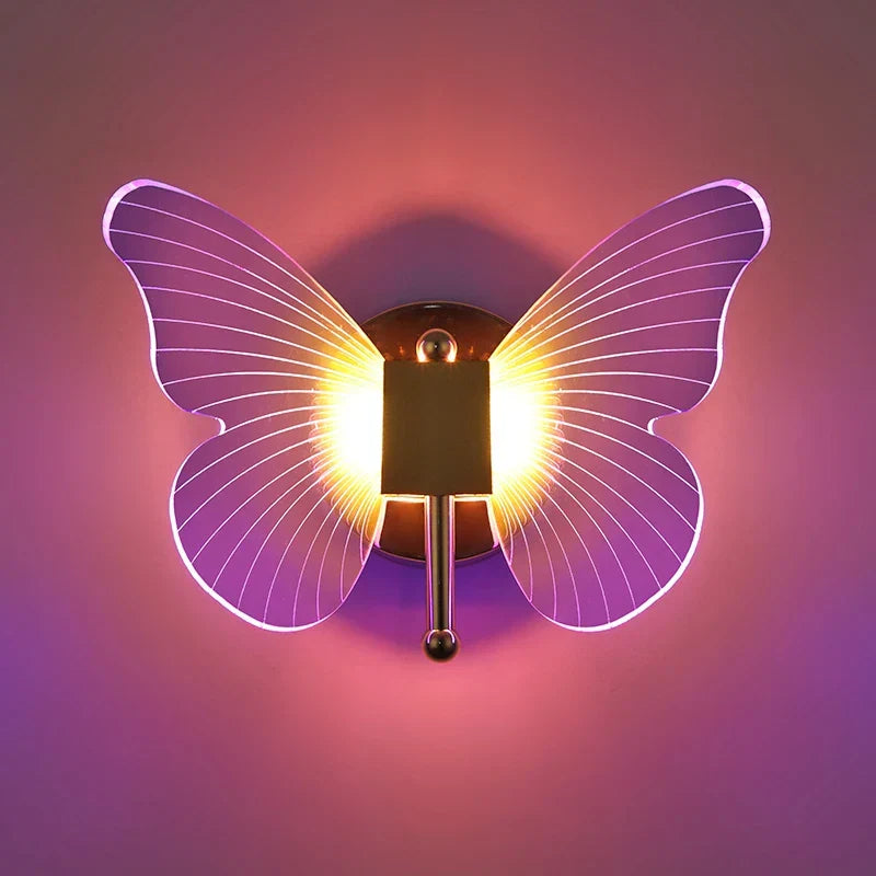 Butterfly LED Wandlamp: Voeg Kleurrijke Elegant toe aan Uw Ruimte
